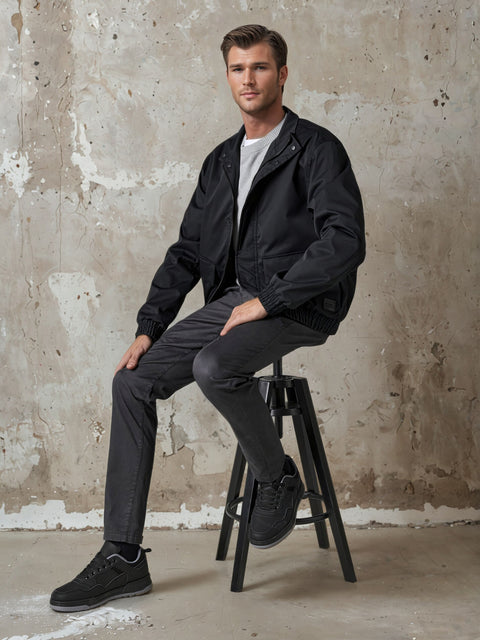 Sinsay Men’s Black  Urban Edge Lifestyle Sneakers | Sinsay in Lebanon