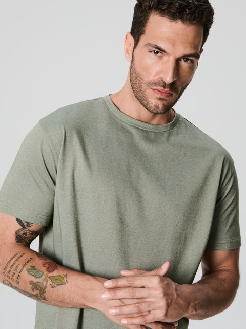 Sinsay Boy's Dusty Green Basic T-shirt | Sinsay In Lebanon