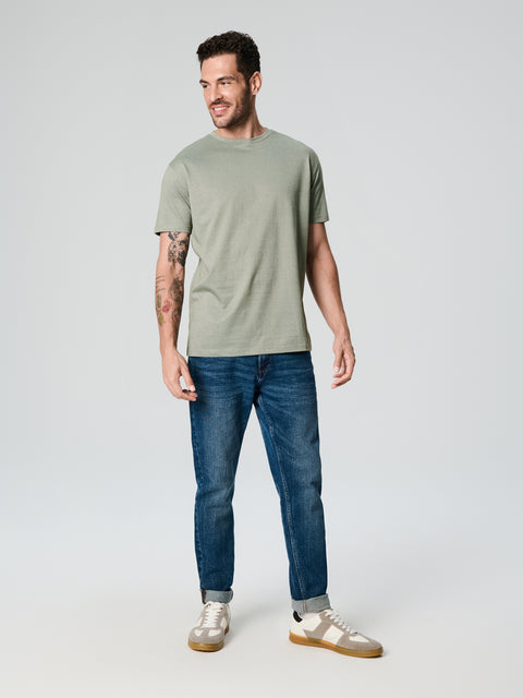Sinsay Boy's Dusty Green Basic T-shirt | Sinsay In Lebanon