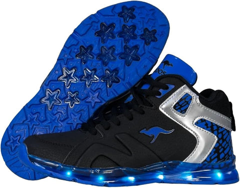 Kangaroos Unisex Black & Blue Ankled sneakers | Kangaroos in Lebanon