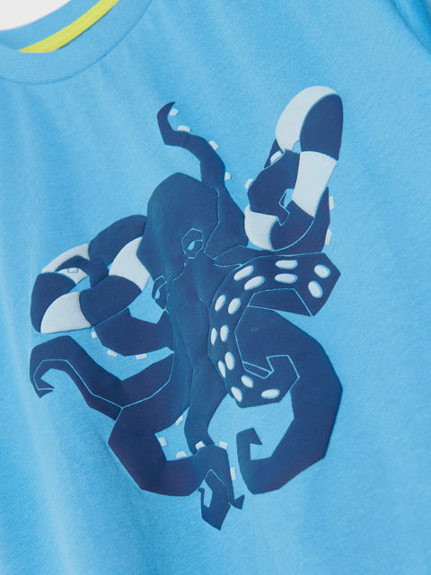 Sinsay Boy's Blue T-Shirt With Print | Sinsay In Lebanon