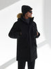 Sinsay Men's Black  Trim Hooded Jacket | Sinsay in Lebanon