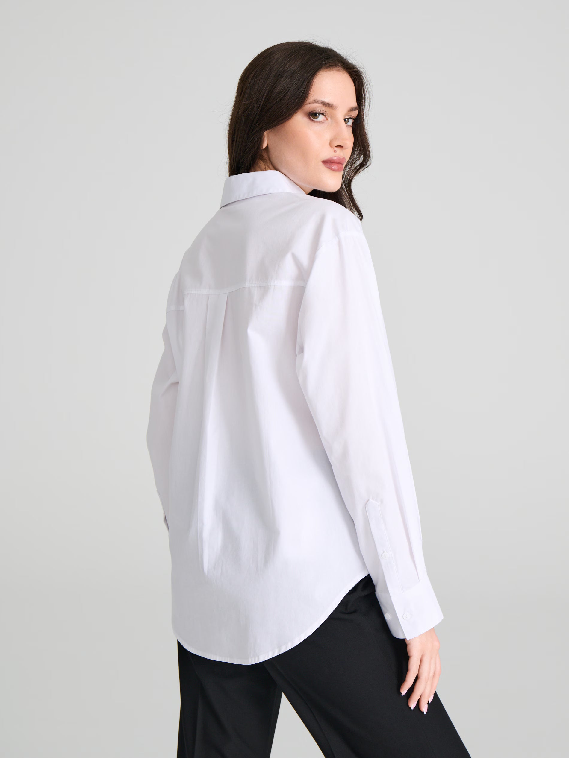 Sinsay Women's White Long Sleeve Shirt | Sinsay In Lebanon