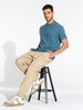 Sinsay Men's Blue Sleeveless Polo T-Shirt | Sinsay In Lebanon