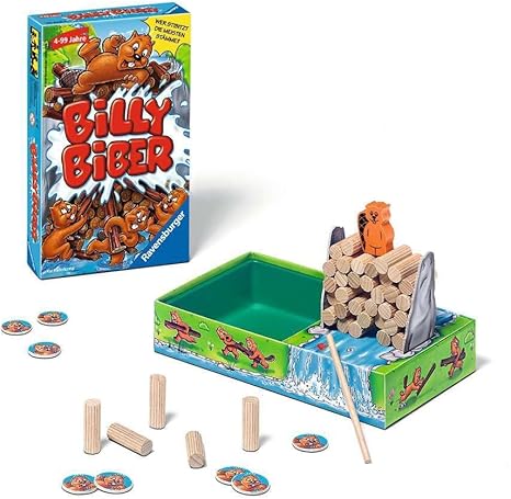 Ravensburger Billy Biber "Who Steals The Most Logs", Travel Game  |Ravensburger In Lebanon