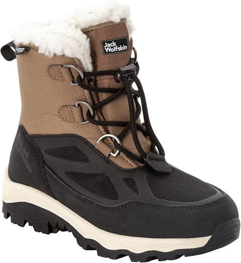 Jack Wolfskin Boy's Black&Brown Vojo Shell XT Texapore Mid K Boots |Jack Wolfskin in Lebanon