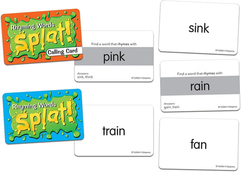 Teacher Created Resources Rhyming Words Splat Game |Teacher Created Resources In Lebanon