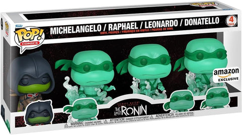 Funko Pop Comics Ninja Turtles The Last Ronin Pack Of 4 Model Figures | Funko Pop Comics In Lebanon