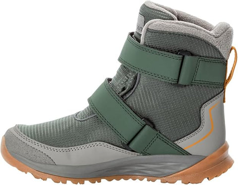 Jack Wolfskin Boy's Green Polar Bear Texapore Mid VC K Boots |Jack Wolfskin in Lebanon