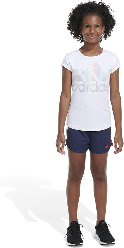 Adidas Girl's Navy Athletic Shorts |Adidas In Lebanon