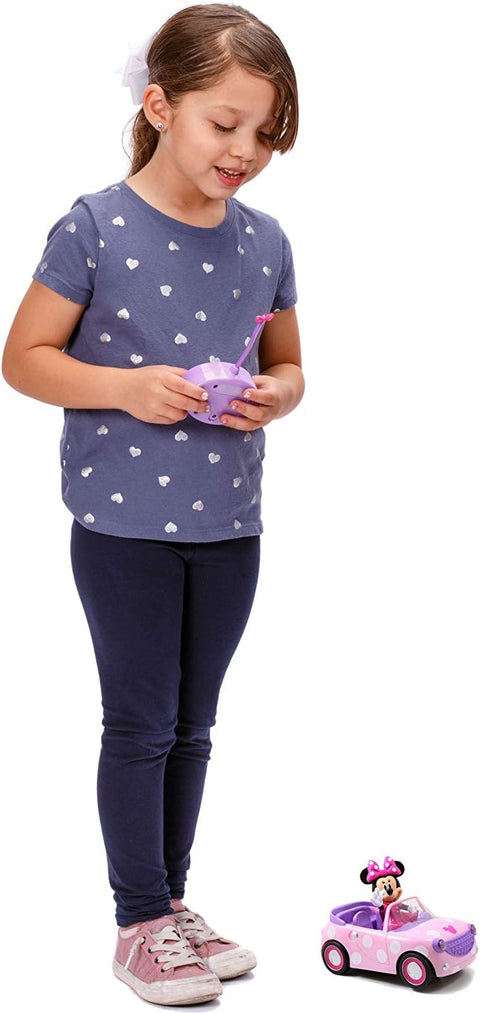 Jada Disney Junior Minnie Mouse Roadster RC Car with Polka Dots|Jada In Lebanon