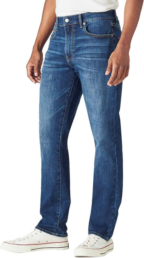 Lucky Brand Men's Blue 410 Athletic Straight Fit Jean Stretch Jeans | Lucky Brand In Lebanon