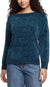 Orvis Women’s Dark Blue Boatneck Chenille Sweater