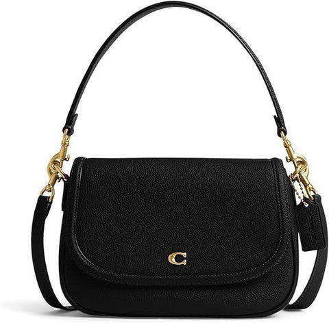 Coach Women's Black Legacy Small Pebbled Leather Shoulder Bag |Coach In Lebanon