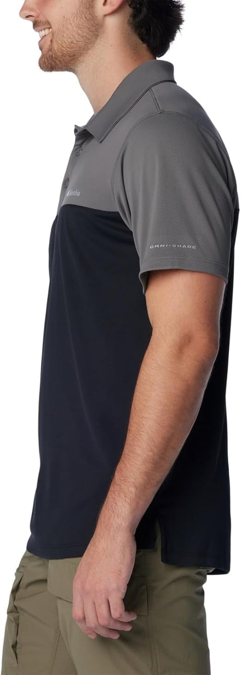 Columbia Men's Black & Gray Narrows Pointe Short Sleeve T-Shirt | Columbia In Lebanon