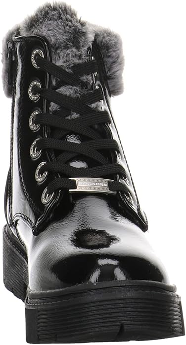 Dockers By Gerli Girl's Black Faux Leather Boots | Dockers In Lebanon