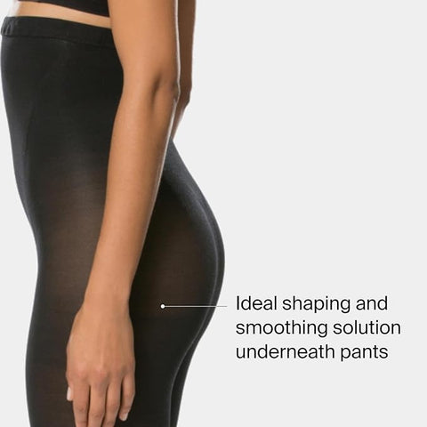 SPANX Women's Black Original Shaping High-Waisted Footless Sheers Pantyhose|SPANX In Lebanon