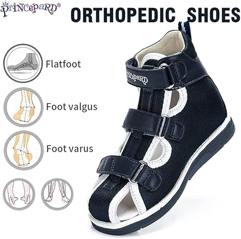 Prince Pard Baby's Navy Flat Feet Sandals | Prince pard In Lebanon