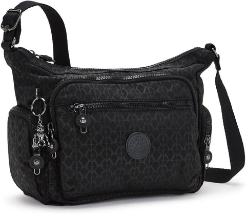 Kipling Women's Black Pattern Printed Shoulder Bag | Kipling In Lebanon
