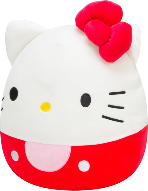 Squishmallows Original Sanrio 14in Hello Kitty in Red Overalls – Official Jazwares Plush|Squishmallows In Lebanon