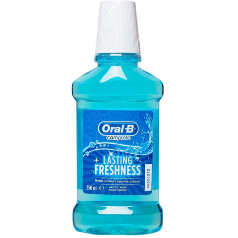 Oral-B Complete Lasting Freshness Artic Mint Mouthwash 250ml | Oral-B In Lebanon