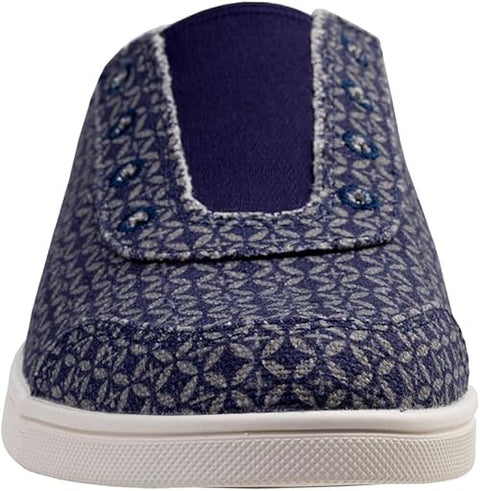 Spenco Women's Navy Santa Maria Batik Sneaker | Spenco in Lebanon