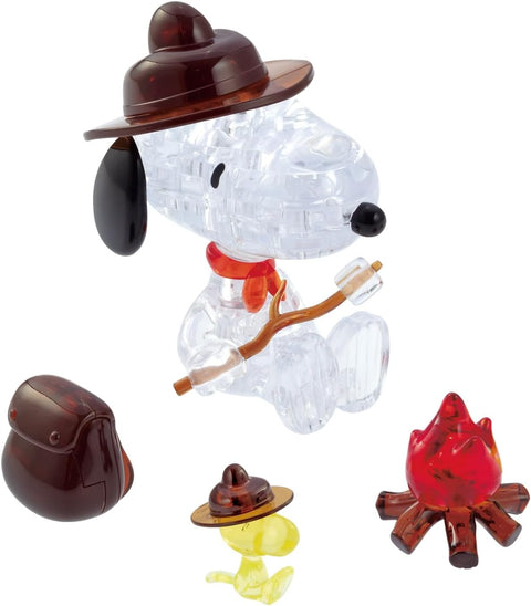 BePuzzled Peanuts Snoopy Campfire Original 3D Crystal Puzzle|BePuzzled In Lebanon