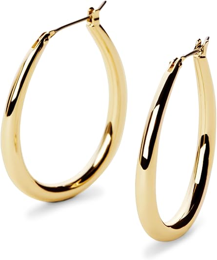 Ana Luisa Women's Gold Plated Small Hoop Earrings | Ana Luisa In Lebanon