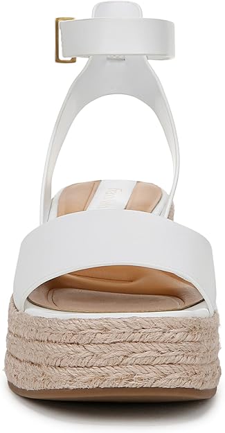 Franco Sarto Women's White Clemens Espadrille Wedge Sandals | Franco Sarto in Lebanon