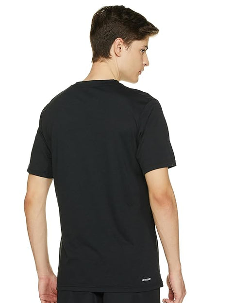 Adidas Men's Black Lightweight Regular Fit T-Shirt | Adidas In Lebanon