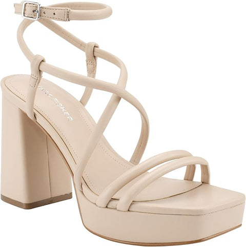 Marc Fisher Women's Light Beige Heeled Sandal  |Marc Fisher  in Lebanon