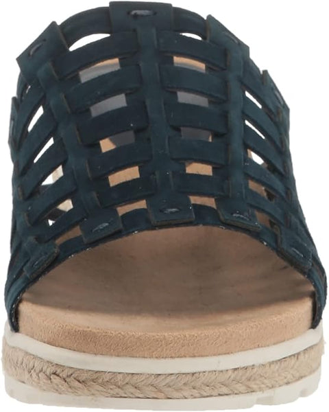 Bella Vita Women's Navy Oaklynn Wedge Slipper | Bella Vita in Lebanon