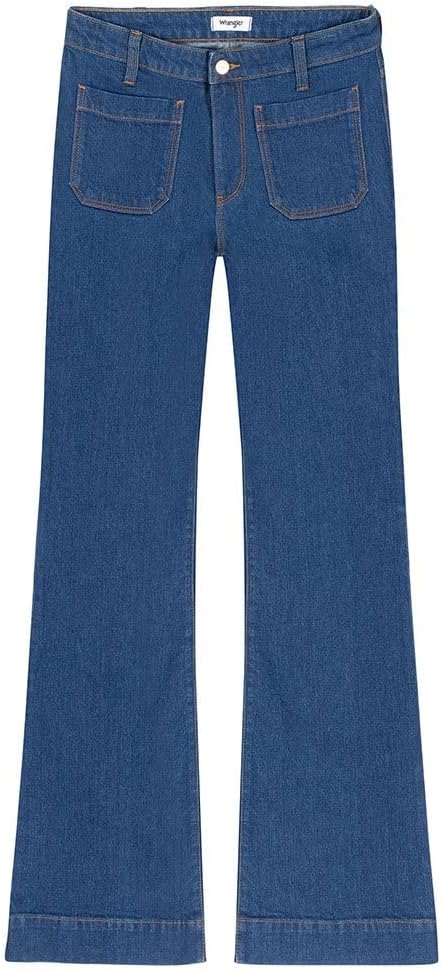Wrangler Women's Dark Blue Diona Flare 623 Jeans | Wrangler In Lebanon