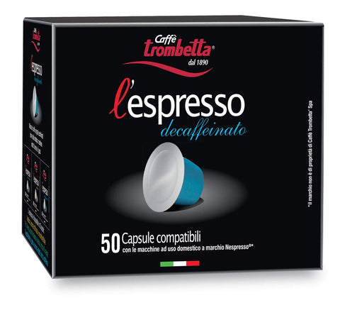 Caffe Trombetta l'espresso 50 Capsule  | Caffe Trombetta In Lebanon