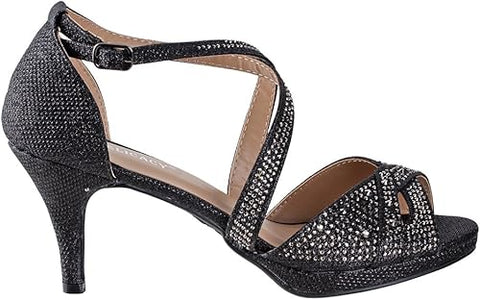 Delicacy Women's Black Excited 90 Classic  Heel  |Delicacy In Lebanon