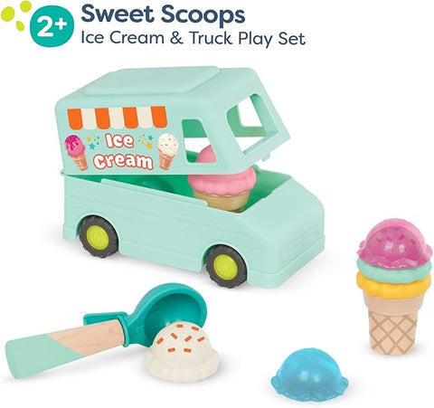 B. Toys Sweet Scoops Pretend Play Ice Cream Truck Play Set | B. Toys In Lebanon