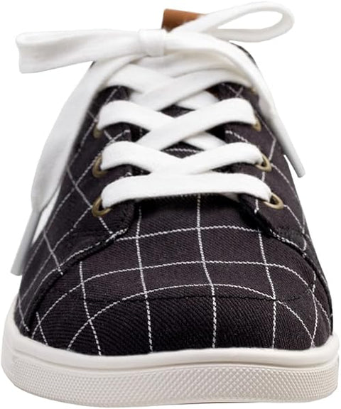 Spenco Women's Black Windowpane Sneaker | Spenco in Lebanon
