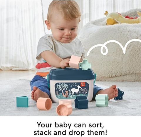 Fisher-Price Baby’s First Blocks Set Of 10 Shapes For Sorting Play | Fisher-Price In Lebanon