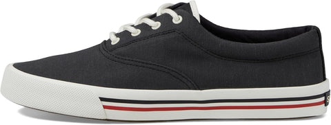 Sperry Men's Black Striper II Cvo Linen Low Top Sneakers | Sperry In Lebanon