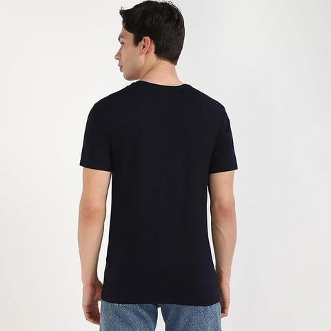 Tommy Hilfiger Men's Black V-Neck T-Shirt|Tommy Hilfiger In Lebanon