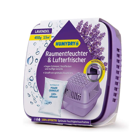Humydry Purple Lavender Room Dehumidifier & Air Freshener power Granulat 450g | Humydry In Lebanon