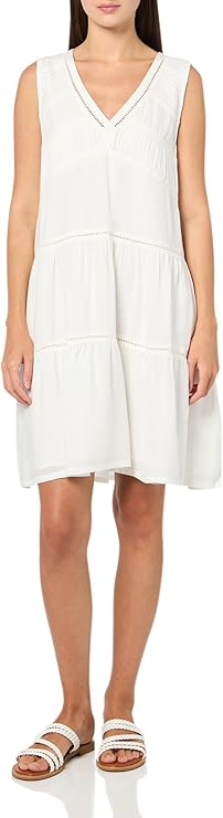 Lucky Brand Women's White Lace Trimmed Tank Mini Dress|Lucky Brand In Lebanon