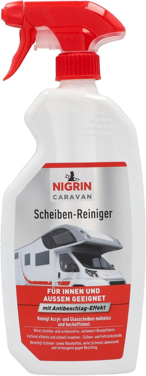 Nigrin Caravan Acrylic and Glass Cleaner for Interior and Exterior 0.75 Litre|Nigrin In Lebanon
