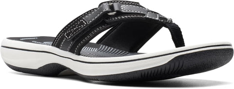 Clarks Women Black Cloudsteppers Slip-On Slippers | Clarks in Lebanon