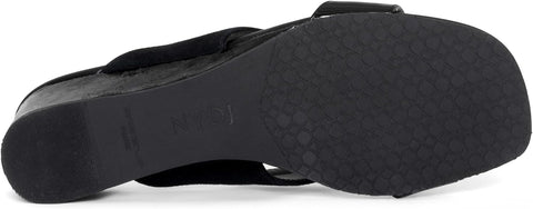 NYDJ Women's Black Contessa Wedge Slipper | NYDJ in Lebanon
