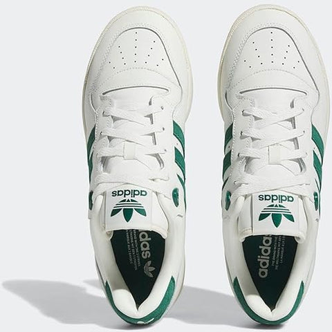 Adidas Men's White & Green Rivalry Low Sneaker | Adidas In Lebanon