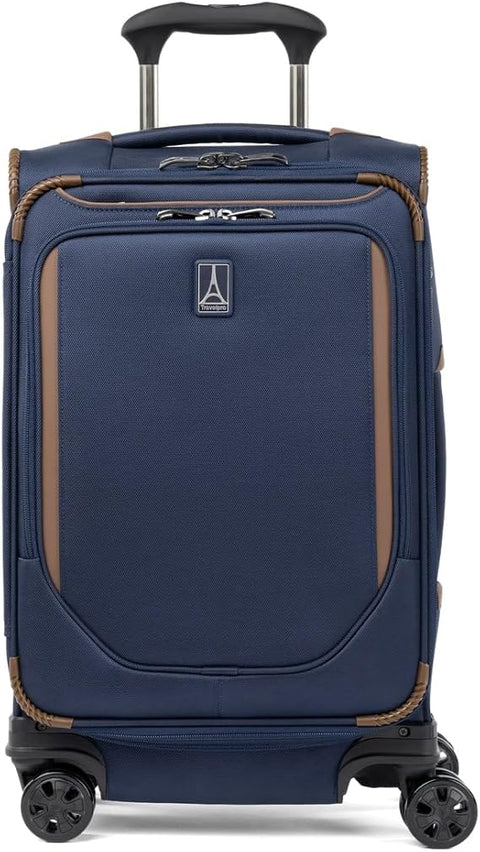 Travelpro Navy Crew Classic Lightweight Softside Expandable Carry on Luggage Bag 22 in x 14 in x 9 in | Travelpro In Lebanon