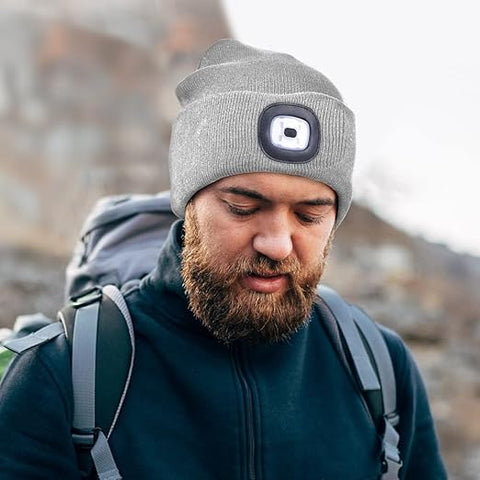 Happy Glope Beanie Hat With Light Rechargeable Light 'N' Cap | Happy Glope In Lebanon