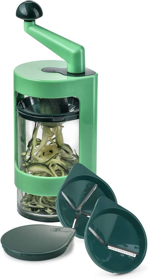 Genius Super Julietti Green Spiral Cutter For Vegetables | Genius In Lebanon