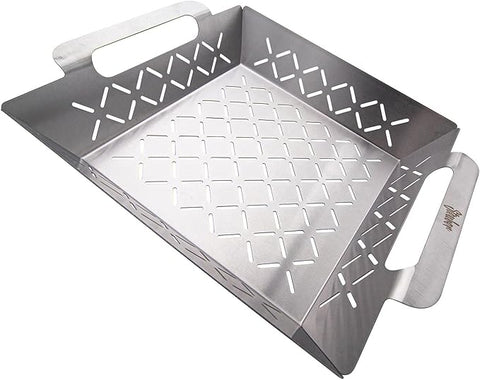 Steuber Stainless Steel Grill Basket 27.5 x 22 x 5.5cm | Steuber in Lebanon
